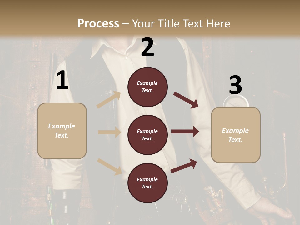 Victorien Ornement Aviator PowerPoint Template