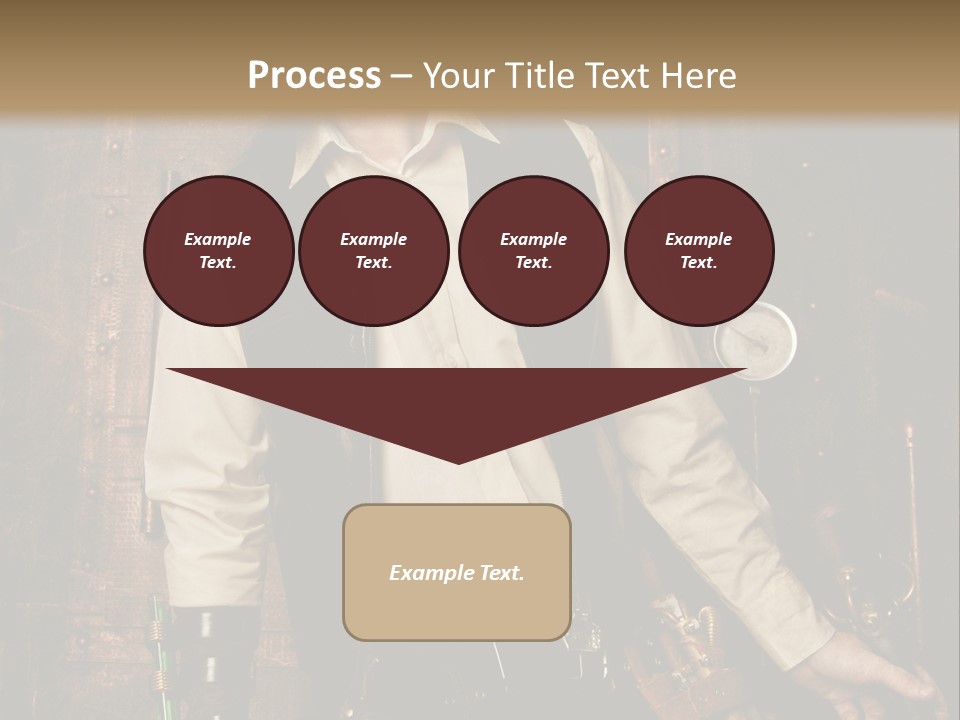 Victorien Ornement Aviator PowerPoint Template