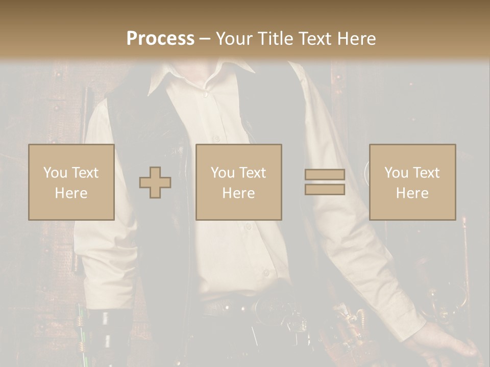 Victorien Ornement Aviator PowerPoint Template