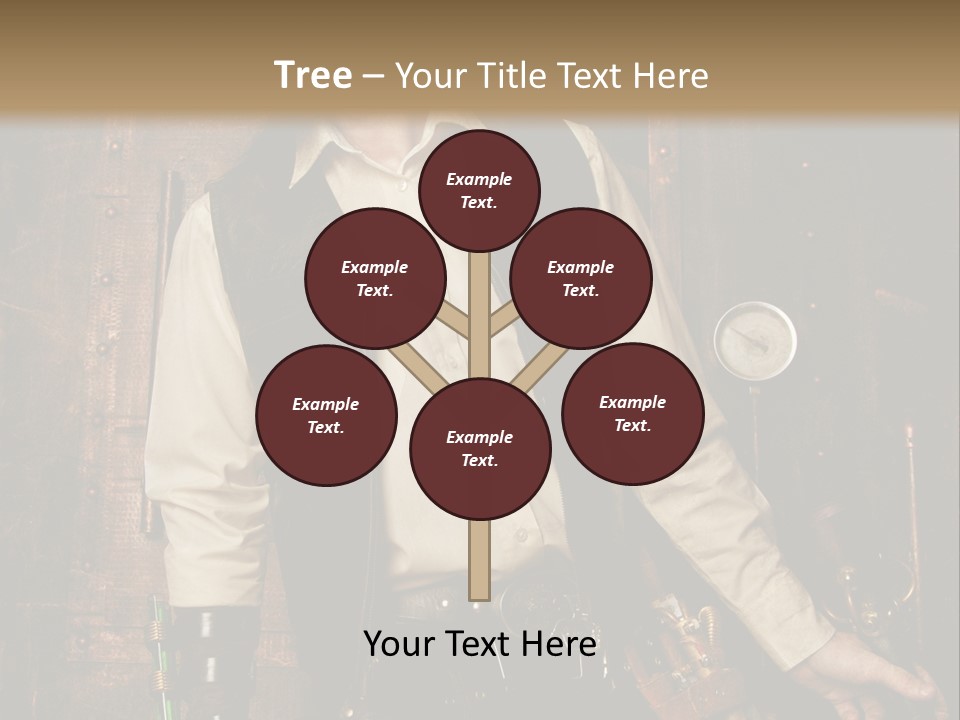 Victorien Ornement Aviator PowerPoint Template