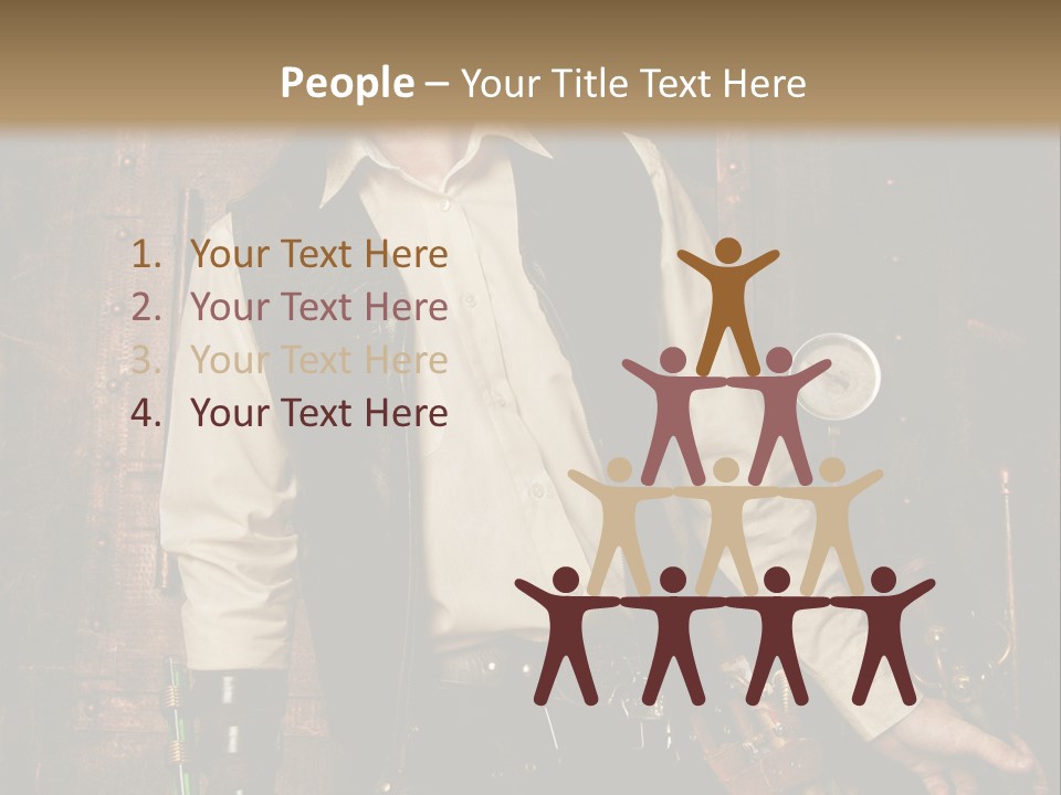 Victorien Ornement Aviator PowerPoint Template