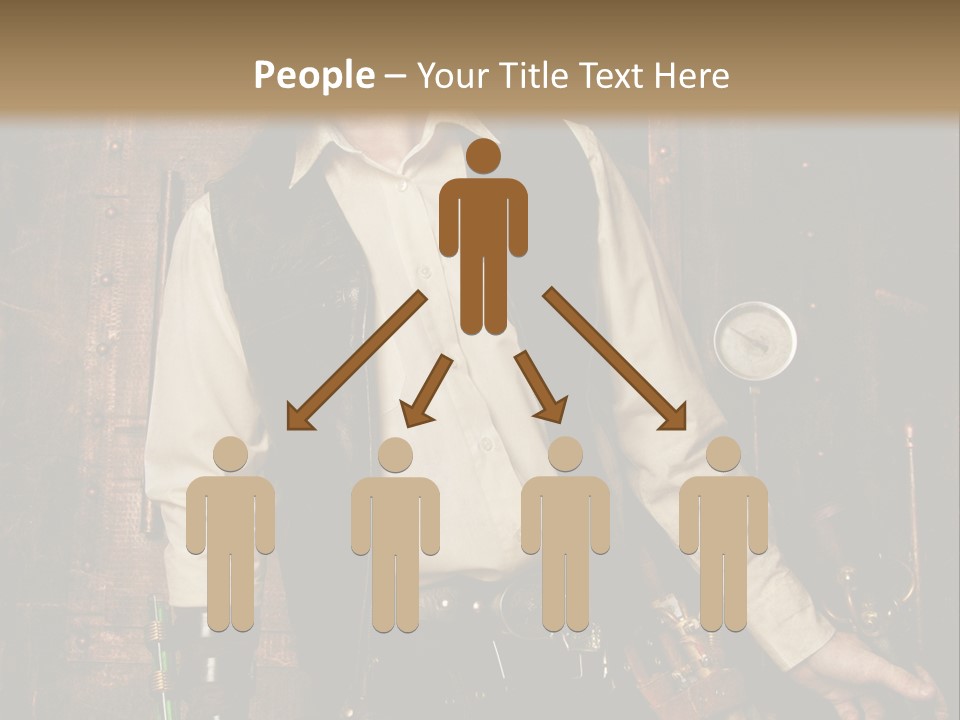 Victorien Ornement Aviator PowerPoint Template