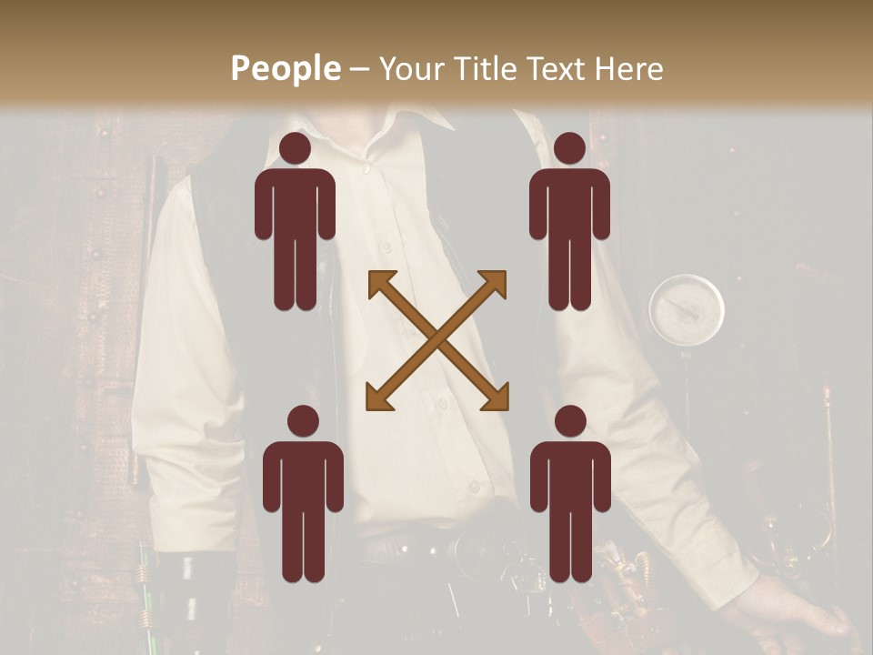 Victorien Ornement Aviator PowerPoint Template