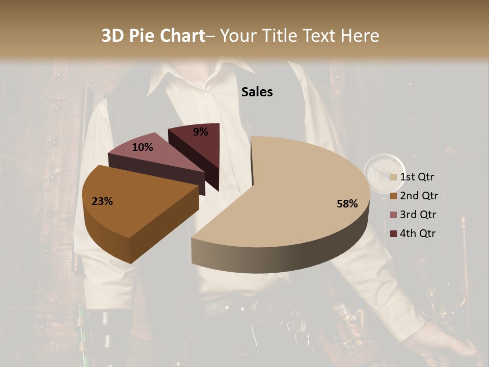 Victorien Ornement Aviator PowerPoint Template