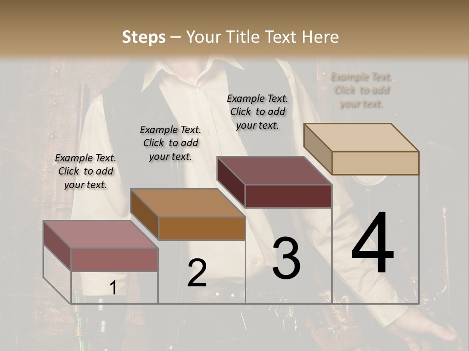Victorien Ornement Aviator PowerPoint Template