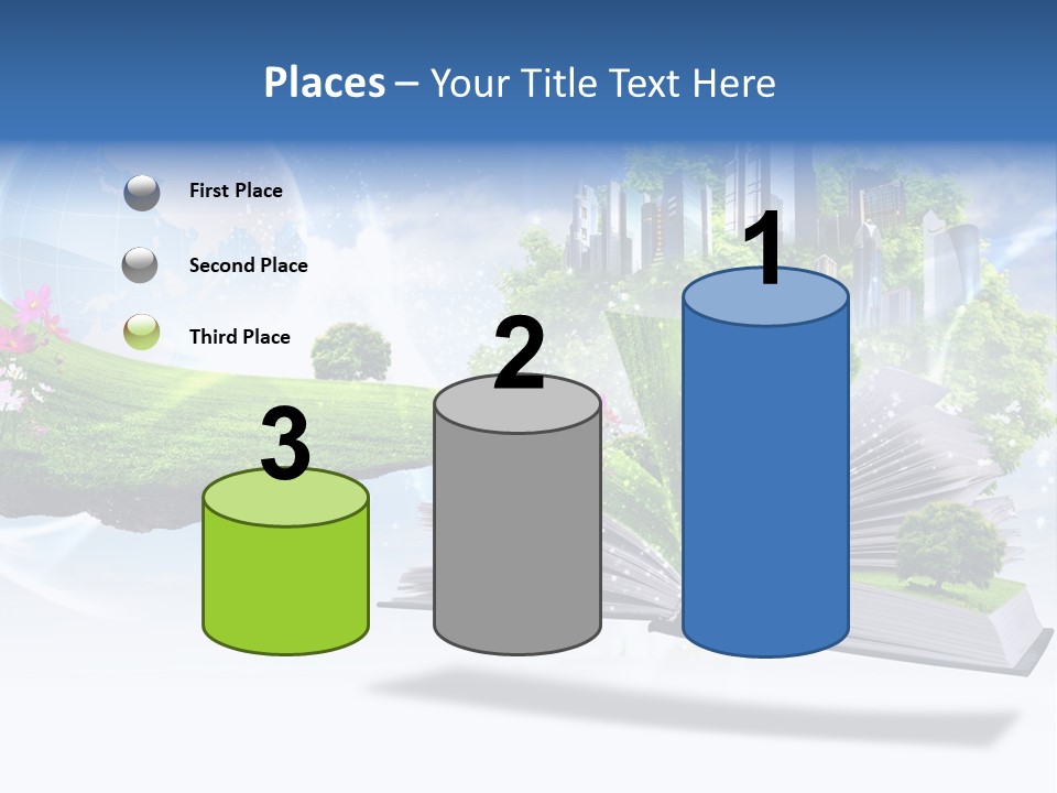 Concept Sky Meadow PowerPoint Template