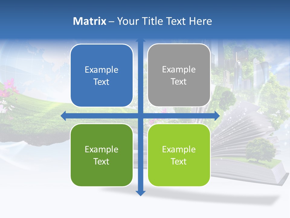 Concept Sky Meadow PowerPoint Template