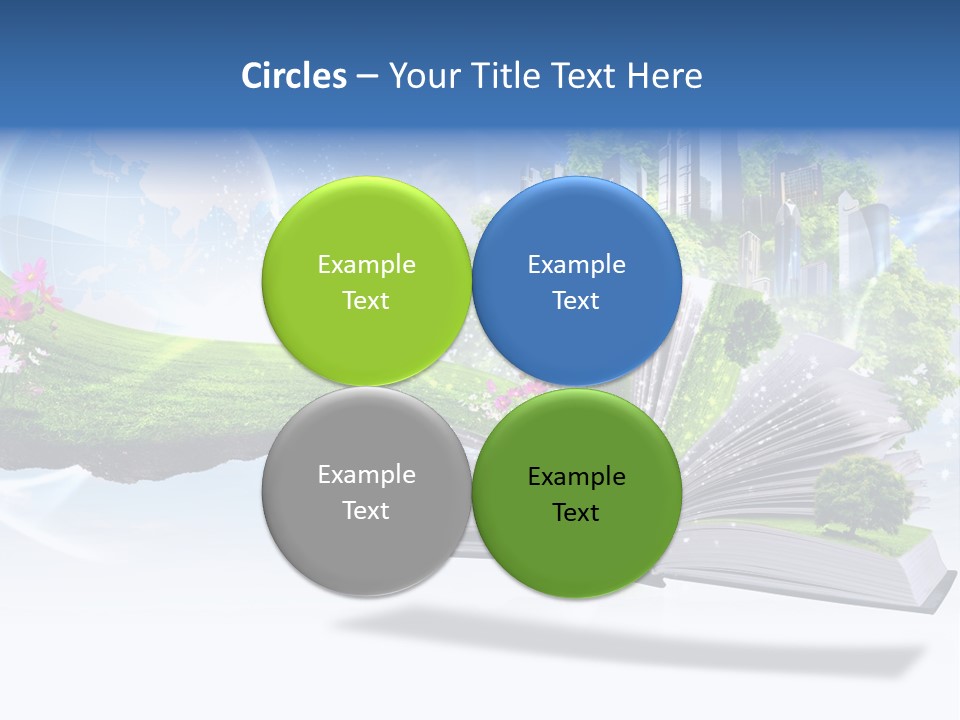 Concept Sky Meadow PowerPoint Template