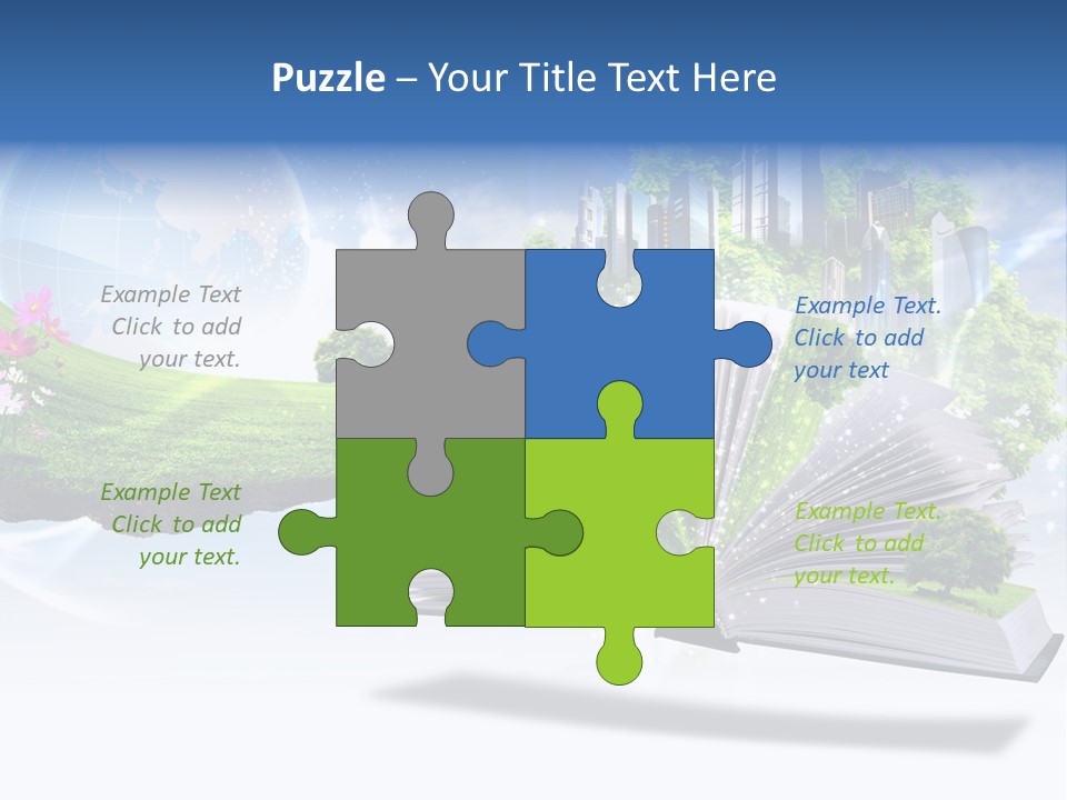 Concept Sky Meadow PowerPoint Template