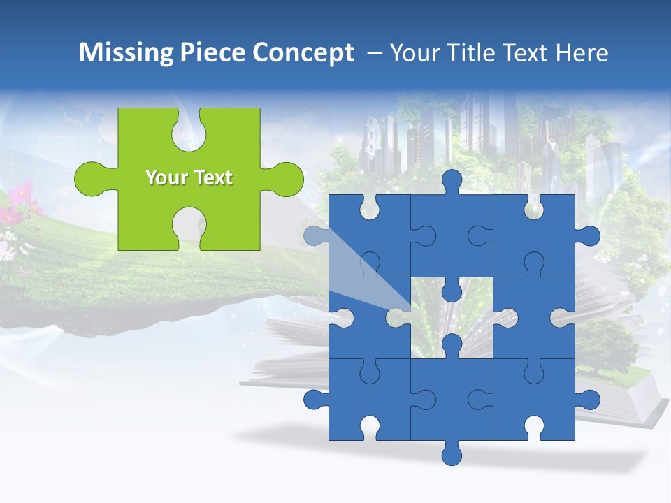 Concept Sky Meadow PowerPoint Template