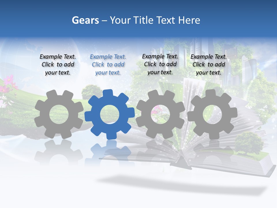 Concept Sky Meadow PowerPoint Template