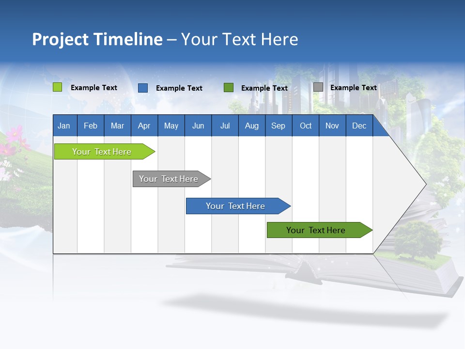 Concept Sky Meadow PowerPoint Template