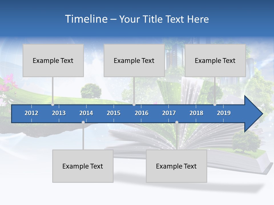 Concept Sky Meadow PowerPoint Template