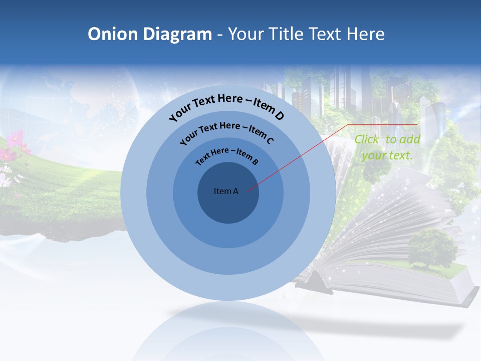 Concept Sky Meadow PowerPoint Template