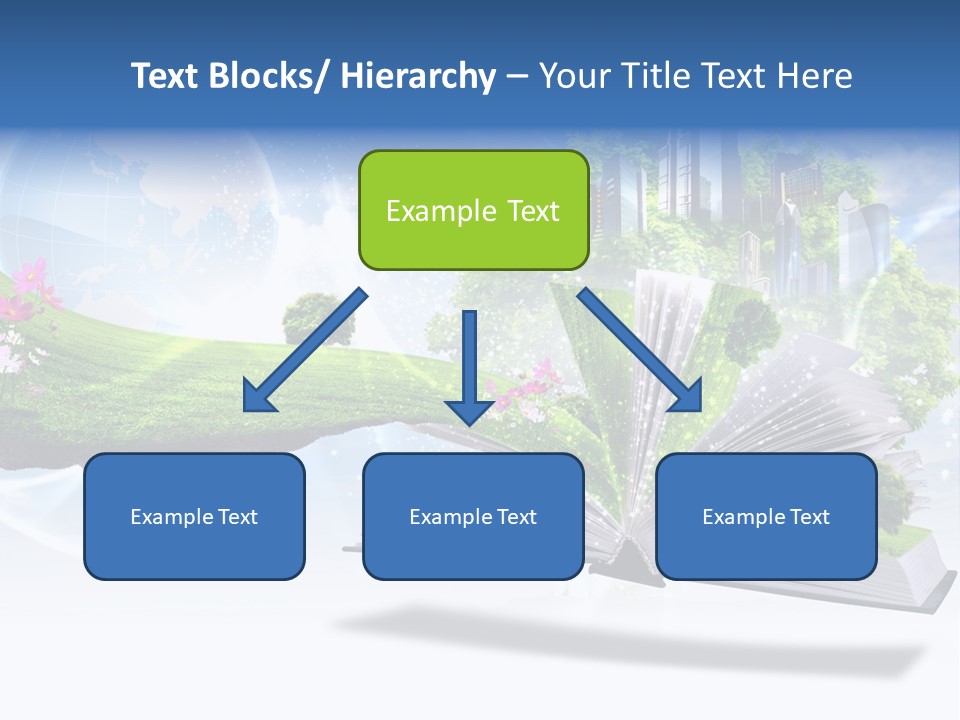 Concept Sky Meadow PowerPoint Template