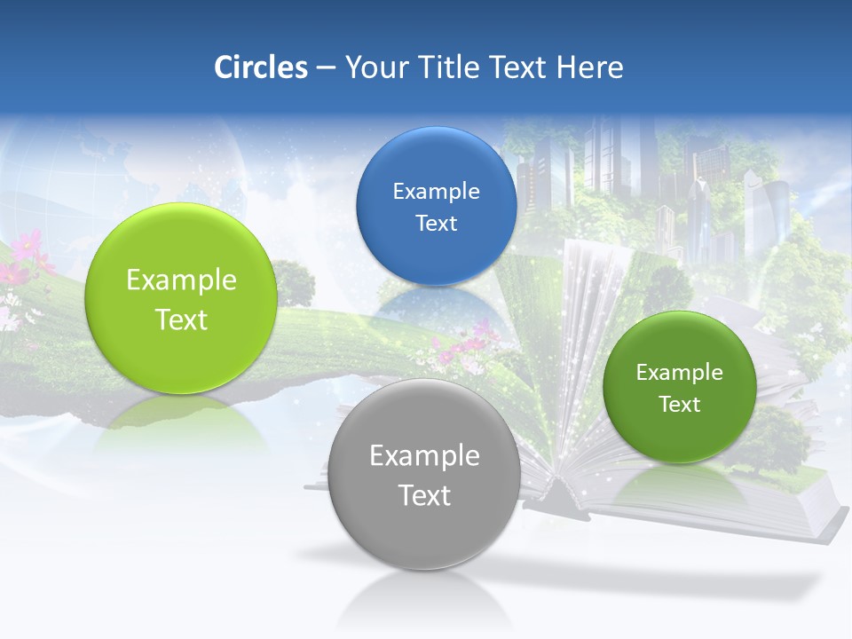 Concept Sky Meadow PowerPoint Template