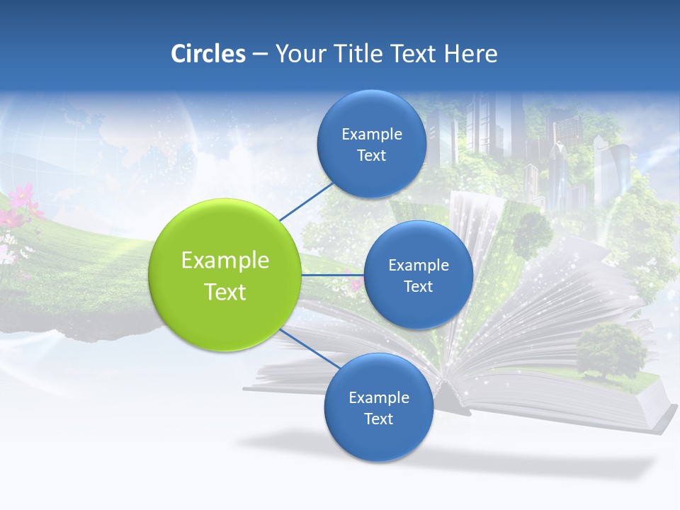 Concept Sky Meadow PowerPoint Template