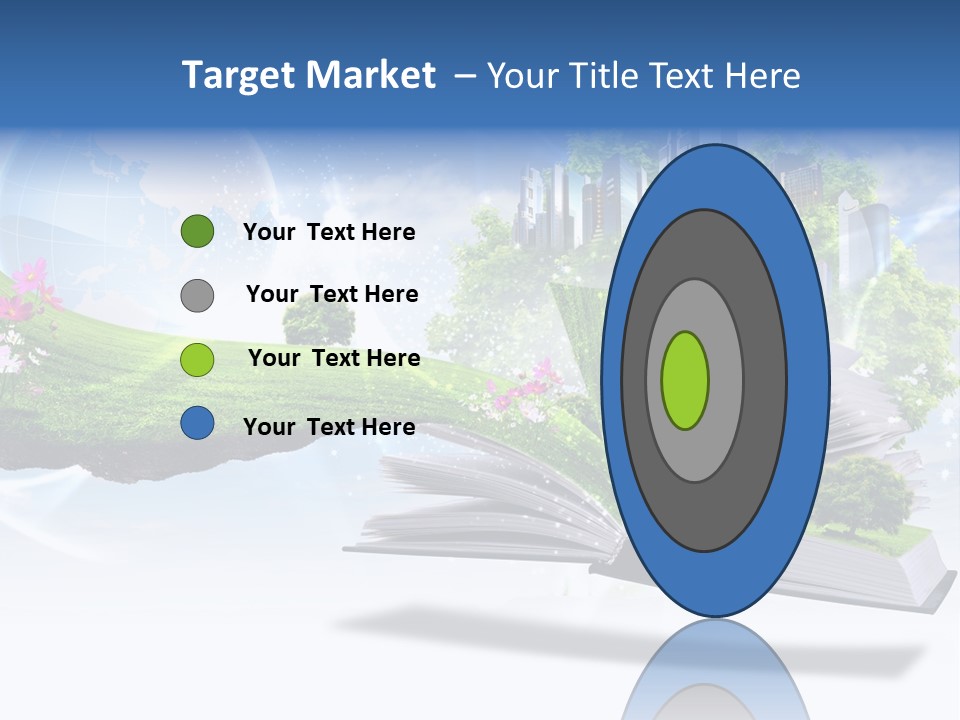 Concept Sky Meadow PowerPoint Template