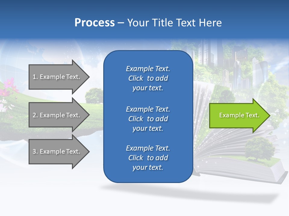 Concept Sky Meadow PowerPoint Template