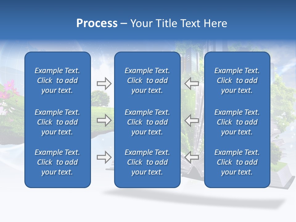Concept Sky Meadow PowerPoint Template