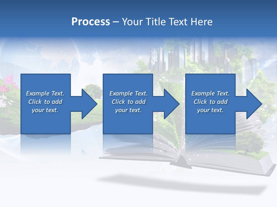 Concept Sky Meadow PowerPoint Template