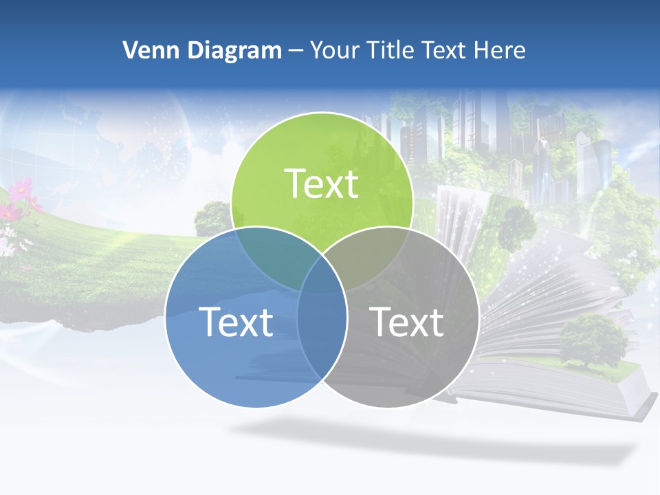 Concept Sky Meadow PowerPoint Template