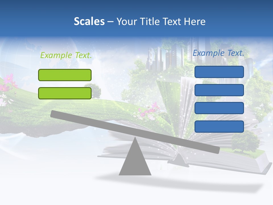 Concept Sky Meadow PowerPoint Template