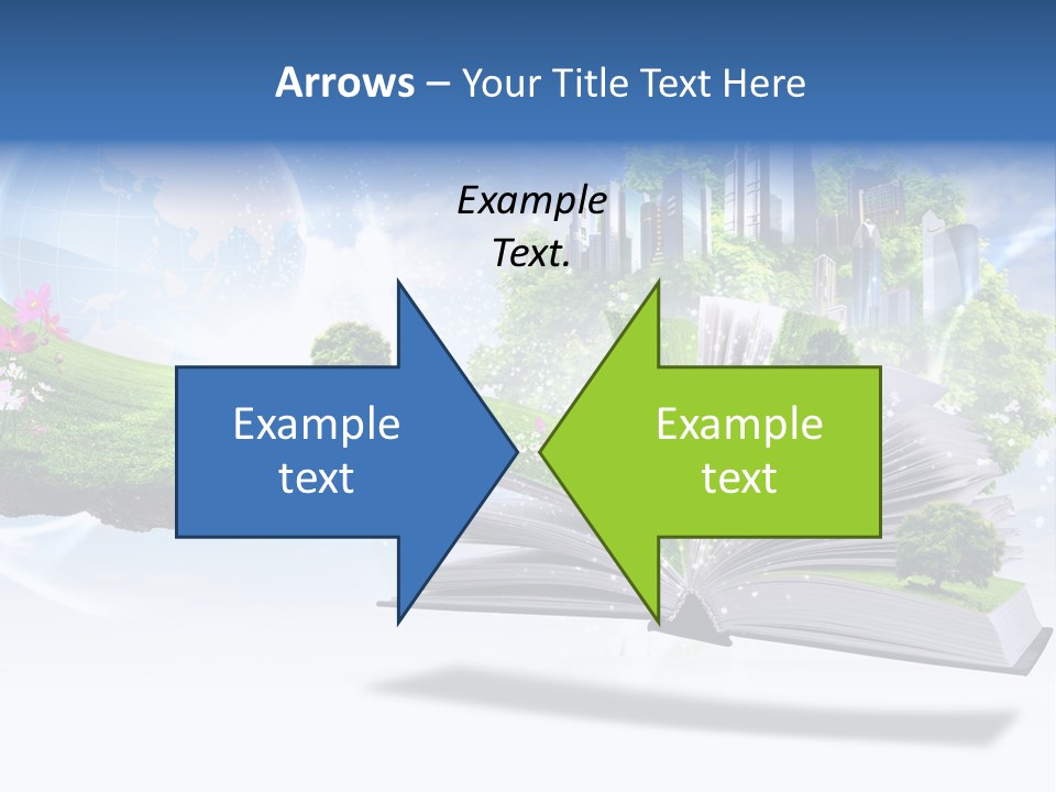Concept Sky Meadow PowerPoint Template