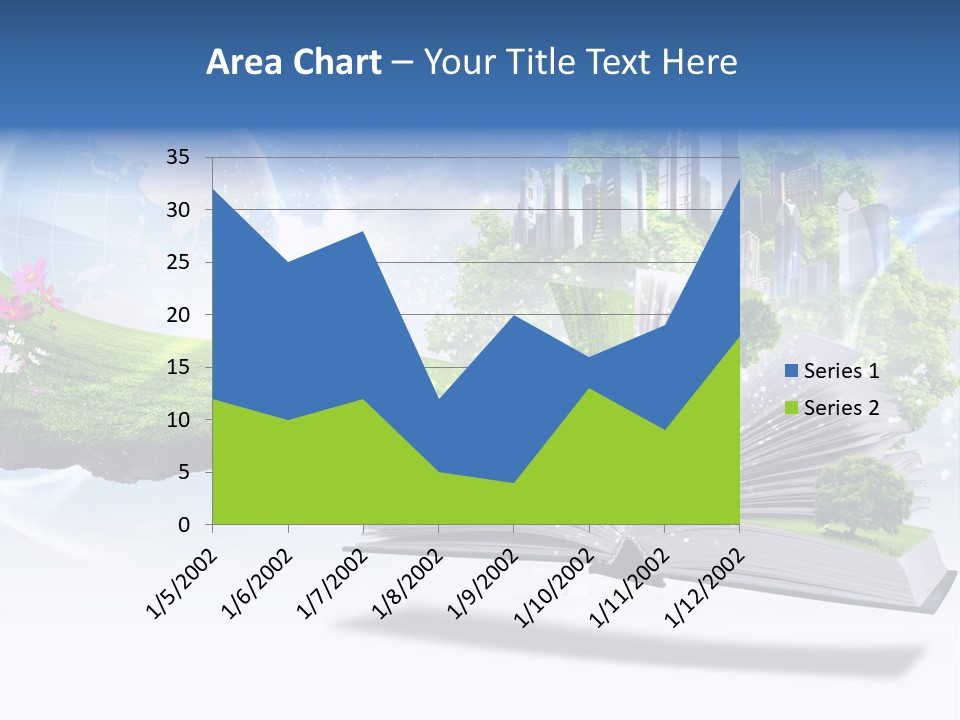 Concept Sky Meadow PowerPoint Template
