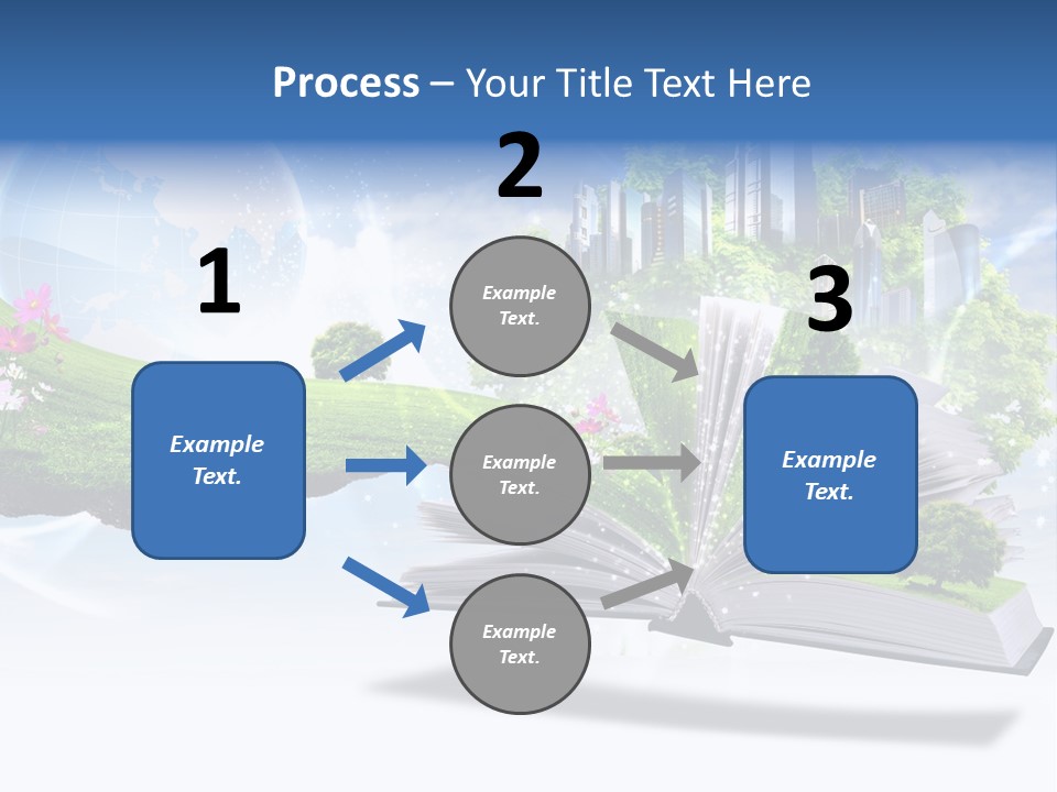 Concept Sky Meadow PowerPoint Template