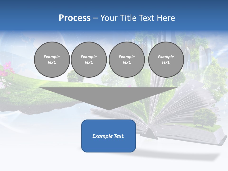 Concept Sky Meadow PowerPoint Template