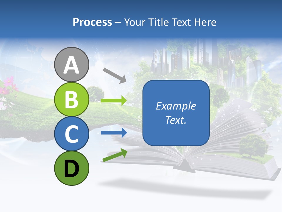 Concept Sky Meadow PowerPoint Template