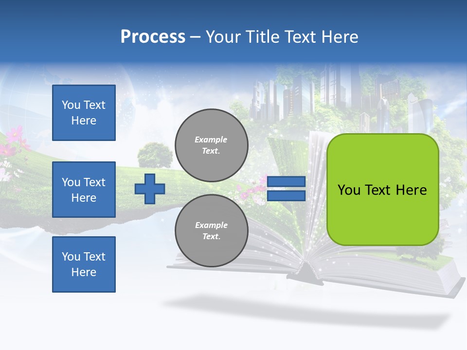 Concept Sky Meadow PowerPoint Template