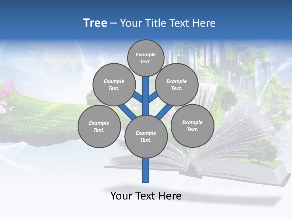 Concept Sky Meadow PowerPoint Template