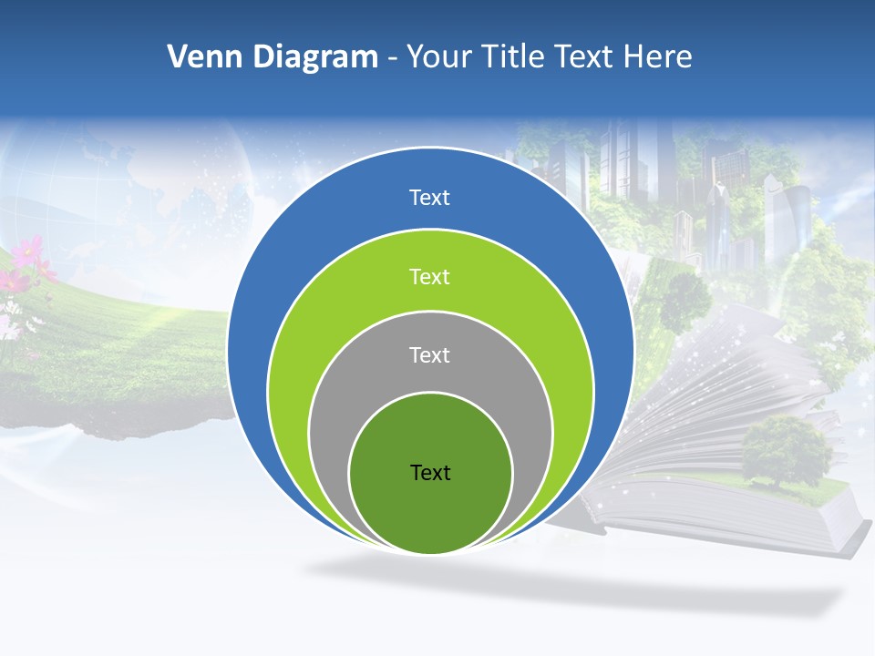 Concept Sky Meadow PowerPoint Template