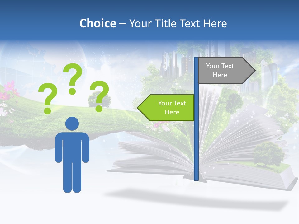 Concept Sky Meadow PowerPoint Template