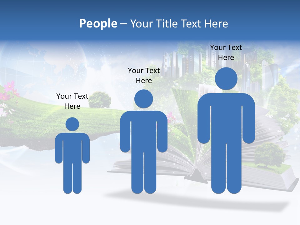 Concept Sky Meadow PowerPoint Template