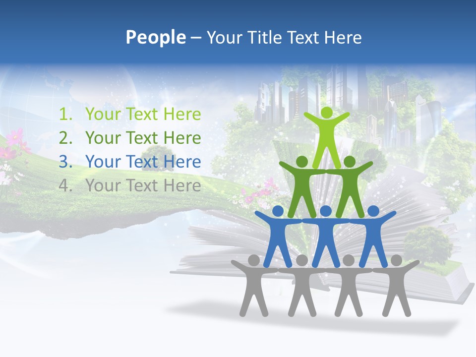 Concept Sky Meadow PowerPoint Template