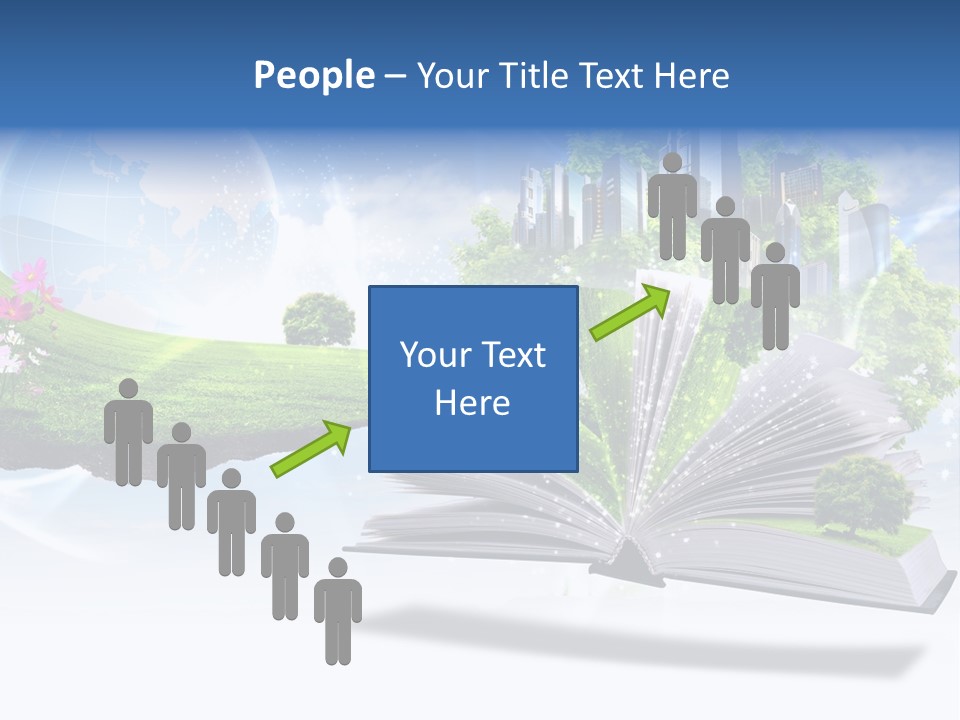 Concept Sky Meadow PowerPoint Template