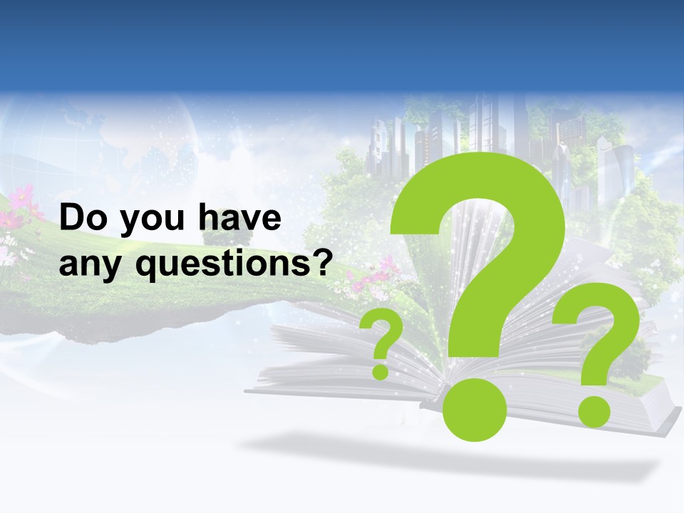 Concept Sky Meadow PowerPoint Template