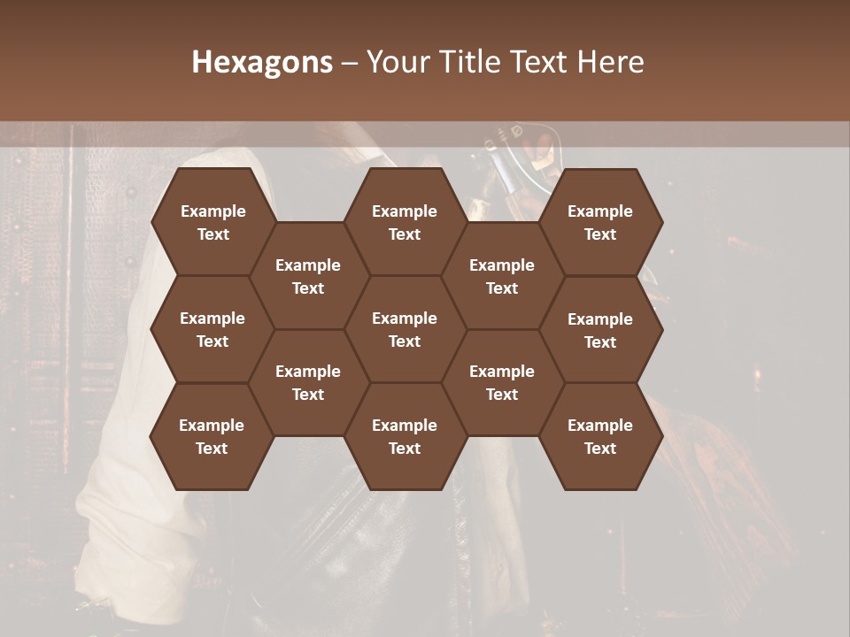 Fort Gilet Montre PowerPoint Template