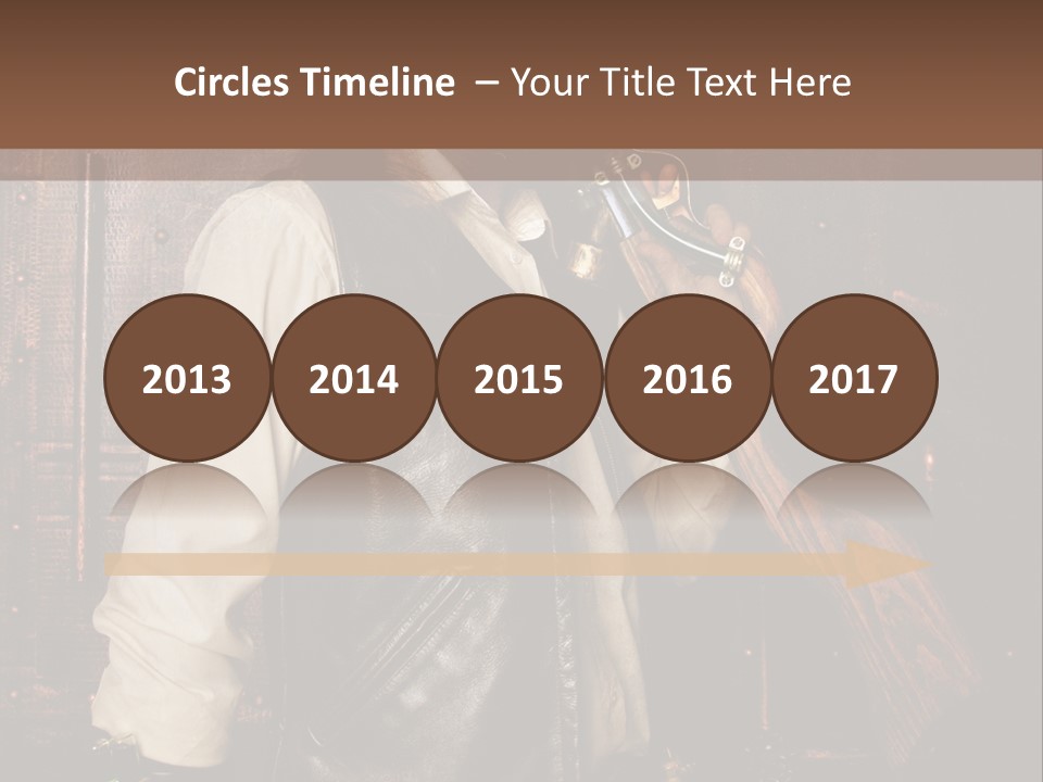 Fort Gilet Montre PowerPoint Template