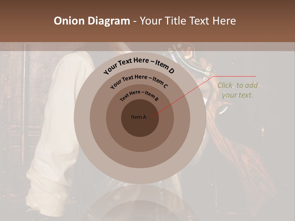 Fort Gilet Montre PowerPoint Template