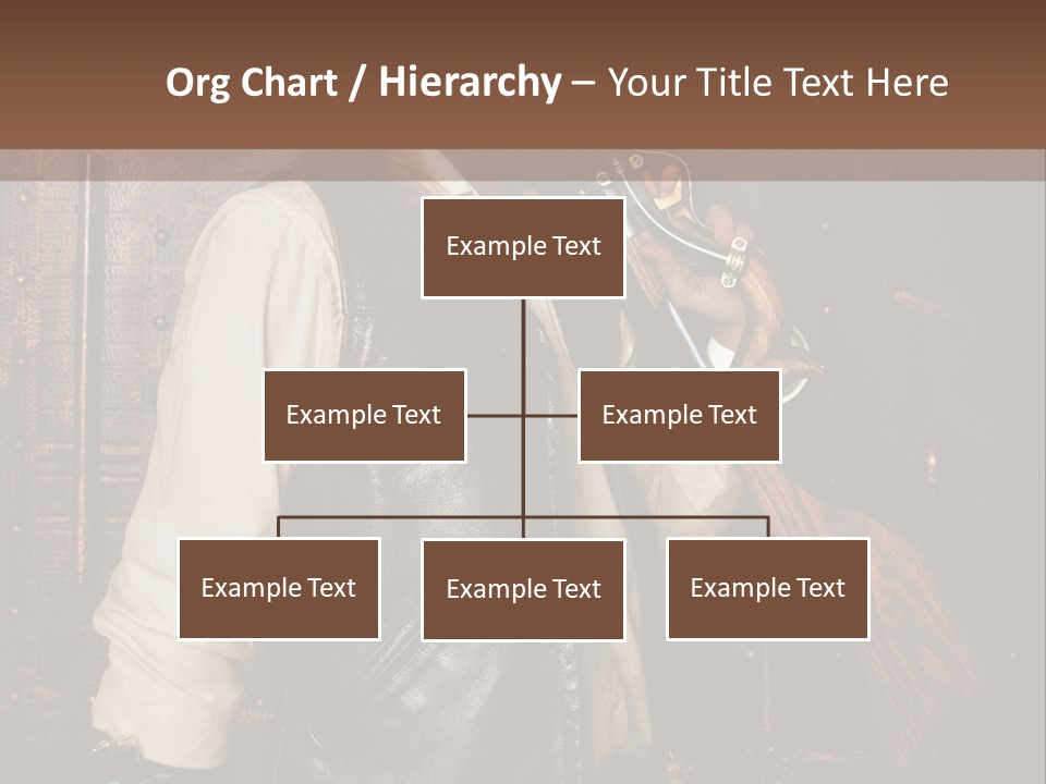 Fort Gilet Montre PowerPoint Template