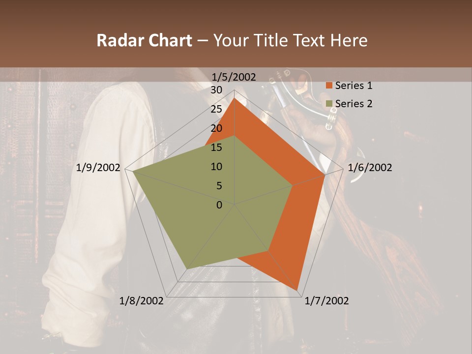 Fort Gilet Montre PowerPoint Template