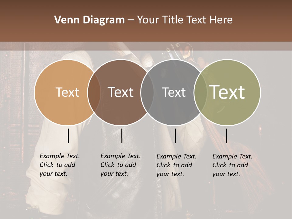 Fort Gilet Montre PowerPoint Template