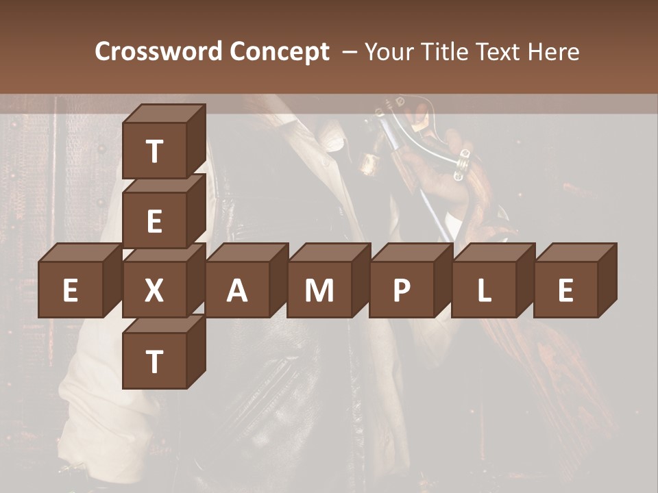 Fort Gilet Montre PowerPoint Template