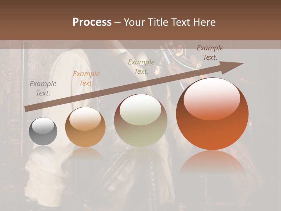 Fort Gilet Montre PowerPoint Template