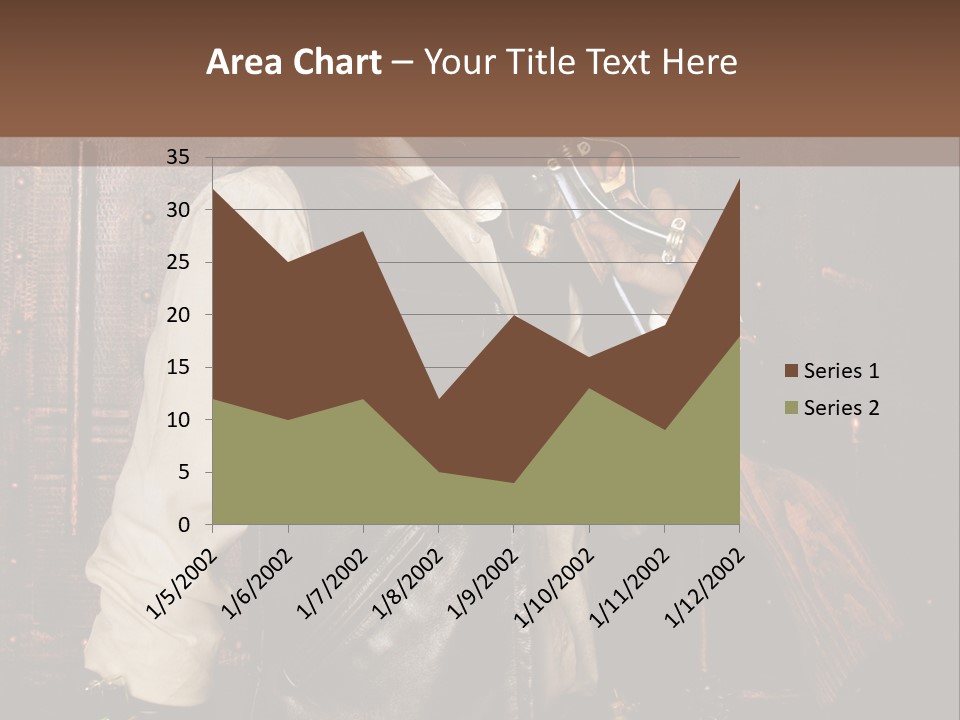 Fort Gilet Montre PowerPoint Template