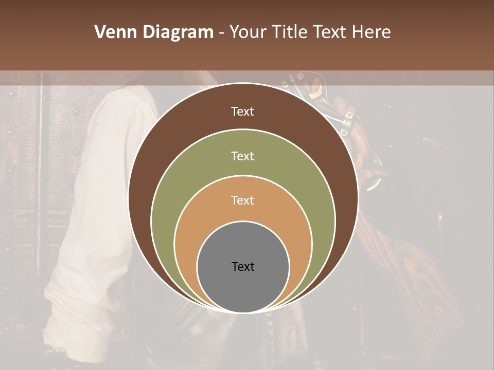 Fort Gilet Montre PowerPoint Template